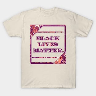 Peach Black Lives Matter Period T-Shirt